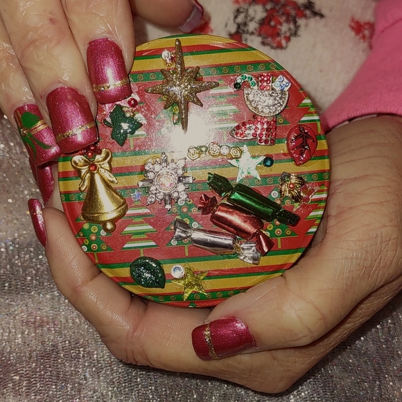 Butterfly Jewel on Brighton Heart Tin + FREE RING (copied listing) - Picture 13 of 15